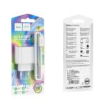 HOCO C109A Fighter single port QC3.0 charger(EU)+set cable — изображение 6
