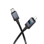 Hoco X118 Generous PD27W charging data cable with display Lightning - imagine 2
