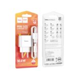 HOCO C106A Leisure single port charger(EU)+ set cable - imagine 6