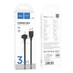HOCO X77 Jewel 3-in-1 charging cable USB to iP/Micro/Type-C - imagine 3