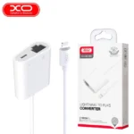 XO GB009 Lightning to RJ45+lightning - imagine 2