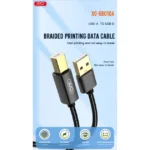 XO GB010A USB-A to USB B printing data cable 1.5M - imagine 3