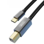 XO GB010B Type-c to USB B printing data cable 1.5M