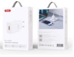 XO L127 (EU) USB-A QC18W Fast Charger+set cable - imagine 4