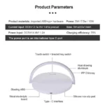 XO WX030 15W Wireless Charger + Night Light + Mobile Phone Holder 3 in 1 - imagine 4