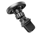 XO C129 iPhone specific transparent magnetic suction air outlet bracket (with magnetic suction ring) - imagine 3