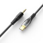 XO NB-R241A Lightning to 3.5 Transparent audio cable