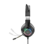 Hoco W107 Cute cat luminous cat ear gaming headphones - imagine 2