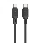 Hoco X90 Cool 60W silicone charging data cable for Type-C to Type-C