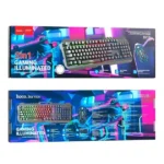 HOCO DI16 Gaming Illuminated keyboard and mouse set(russian version) - imagine 4