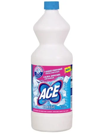 Inalbitor de rufe ACE Regular, uscat, pentru tesaturi albe, 1000 ml