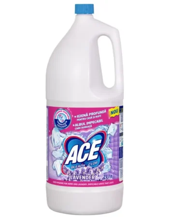 Inalbitor de rufe ACE Lavander, lichid, pentru tesaturi albe, 2000 ml