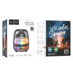 HOCO BS58 Crystal colorful luminous Bluetooth speaker — изображение 4