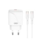 XO L141 20W Single USB-C +set cable Fast Charger - imagine 5