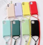 2.5MM Copy Silicone Case With Rope iPhone — изображение 4