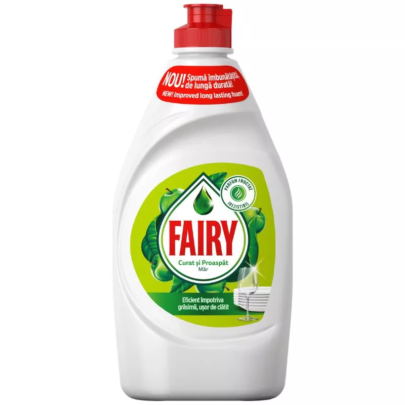 Gel pentru vase FAIRY Apple, 450 ml