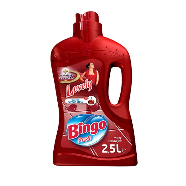 Solutie de podea BINGO Fresh Lovely, lichid, 2.5 L