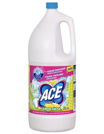 Inalbitor de rufe ACE Lemon, lichid, pentru tesaturi albe, 2000 ml