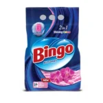 Detergent pudră uscat BINGO 2in1, pentru haine colorate, pentru spălare automată, 3 kg