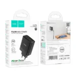 HOCO C127A Intelligent four-port PD45W(1C3A) charger(EU) - imagine 3