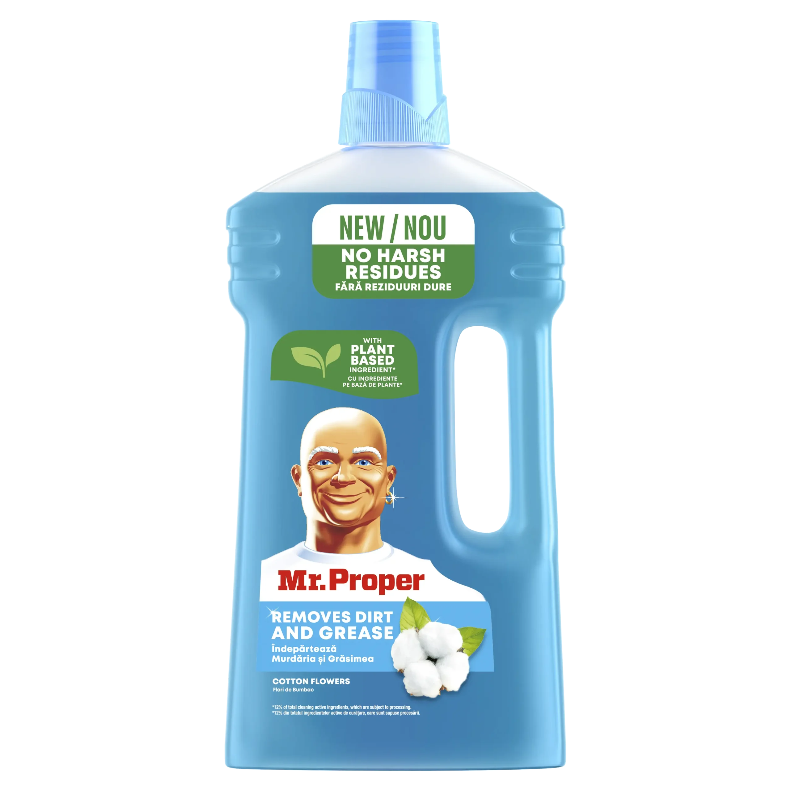 Detergent de podele Mr.PROPER Flori de bumbac, lichid, 1 L