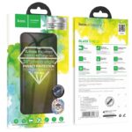HOCO 9D large arc dustproof anti-spy glass for iPhone(A34 Plus) - imagine 2