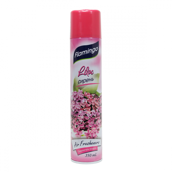 Odorizant spray FLAMINGO, liliac, 0.35 l