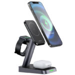ACEFAST E3 desktop three-in-one wireless charging stand - imagine 5