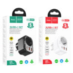 Hoco NS3 Multifunctional socket(including 1C2A PD20W fast charge)(EU/GER) - imagine 4