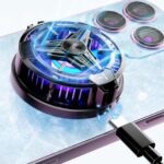 XO SL03 Magnetic suction+clamp, temperature display, with color light switch type radiator - imagine 4