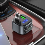 HOCO E67 Fighter QC3.0 car BT FM transmitter - imagine 4