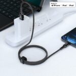 ACEFAST C1-02 USB-A to Lightning aluminum alloy charging data cable - imagine 4
