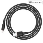 ACEFAST C2-02 USB-A to Lightning zinc alloy silicone charging data cable - imagine 4