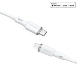 ACEFAST C2-01 USB-C to Lightning zinc alloy silicone charging data cable - imagine 4