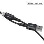 ACEFAST C4-02 USB-A to Lightning aluminum alloy charging data cable - imagine 4