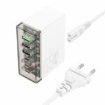 Hoco N36 Fuerza six-port PD65W(3C3A) charger(EU) - imagine 2