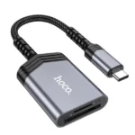 Hoco UA25 2-in-1 card reader Type-C - imagine 3