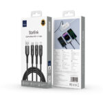 Wiwu Wi-C045E A-C+L+M USB 3in1 Starlink Series 3in1 Cable - imagine 3