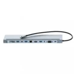 XO HUB010 12 in 1 Multifunctional Docking Station - imagine 2