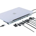 XO HUB010 12 in 1 Multifunctional Docking Station - imagine 4