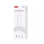 XO NB-Q260B High-fashion Type-c TO Type-c 60W 1.5m braided data cable — изображение 3