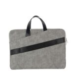 XO CB05 Dark grey laptop bag 15 inches (PU material, sheepskin material) - imagine 2