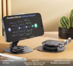 XO C151 Metal 360° Rotating Desktop Cell Phone Holder - imagine 3