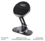 XO C150 Magnetic 360° rotating holder with metal base (with one large and one small round iron piece) - imagine 5