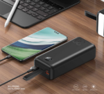 XO PR240 USB-C 20W/USB-A 22.5W Digital Fast Charger 30000mAh (with LED light)