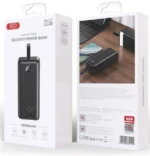 XO PR240 USB-C 20W/USB-A 22.5W Digital Fast Charger 30000mAh (with LED light) - imagine 2