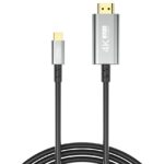 XO GB019 Type-C to HDMI Metal Adapter Cable 1.8M