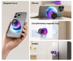 XO F62 mini Magnetic Portable Bluetooth Audio 5W (Accessories: Magnetic Ring + Lanyard + Data Cable) - imagine 3