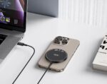 XO CX037 iPhone Magnetic Metal 15W 3-in-1 Wireless Charger 1.2M (With Iron Piece)