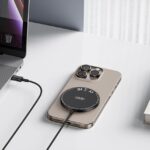 XO CX037 iPhone Magnetic Metal 15W 3-in-1 Wireless Charger 1.2M (With Iron Piece)